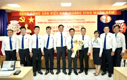 ĐẠI HỘI ĐẢNG BỘ CHI NHÁNH SKYPEC KHU VỰC MIỀN NAM THÀNH CÔNG TỐT ĐẸP – DẤU MỐC QUAN TRỌNG TRONG HÀNH TRÌNH PHÁT TRIỂN